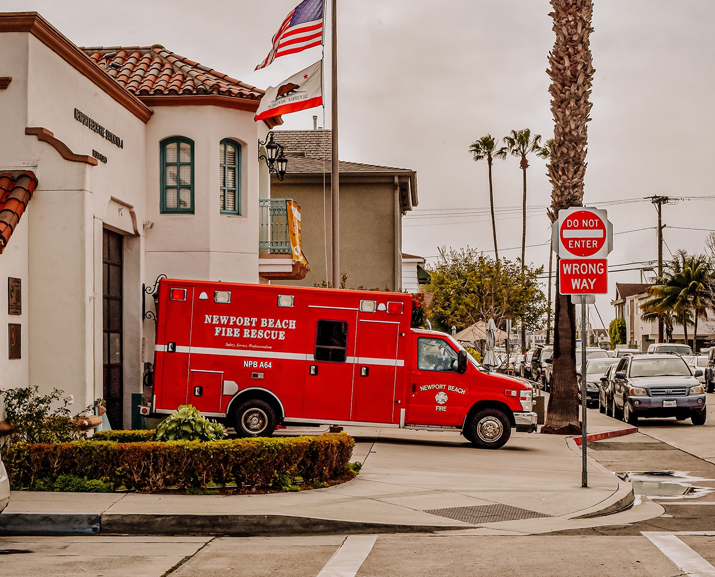 Vehicle Fires Control the Burning Mass